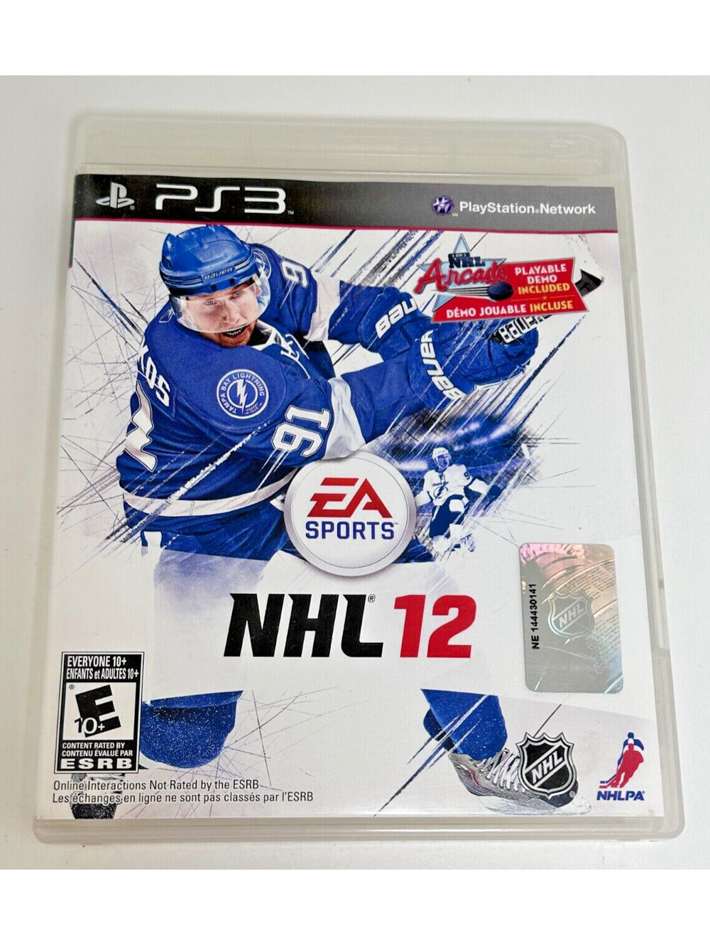NHL 12 PS3 (Sony PlayStation 3, 2011) Comes with Original Case and Disc
